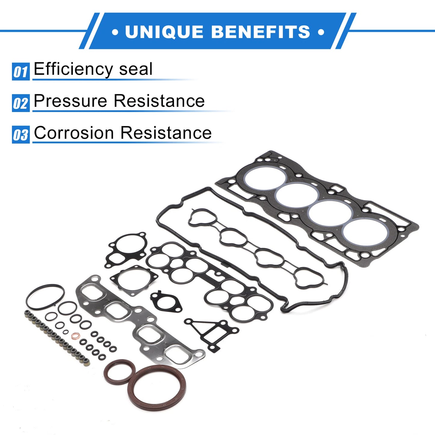 Cylinder Head Gasket Kit No. 101016N227 for Nissan QR20 (Year Range)