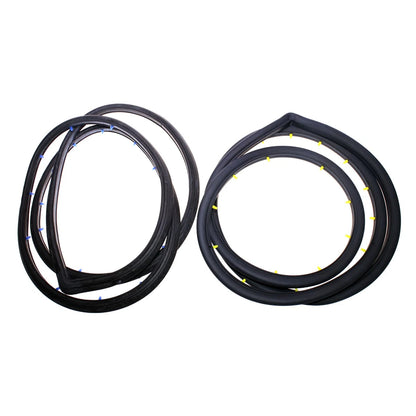 Set of 2 Rear Door Weatherstrips for Mitsubishi Sigma Colt Galant (1976–1980)