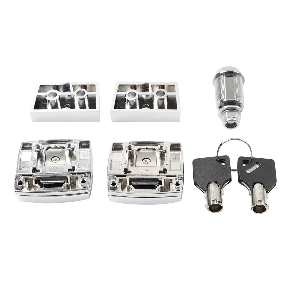 Tour Trunk Latches & Hinges Lock for Harley Touring Electra Glide (1988-2013)
