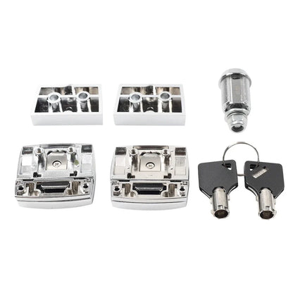 Tour Trunk Latches & Hinges Lock for Harley Touring Electra Glide (1988-2013)