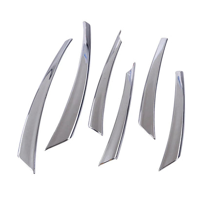 Chrome Front Grille Trims for Nissan Versa Latio Almera (2015-2017)