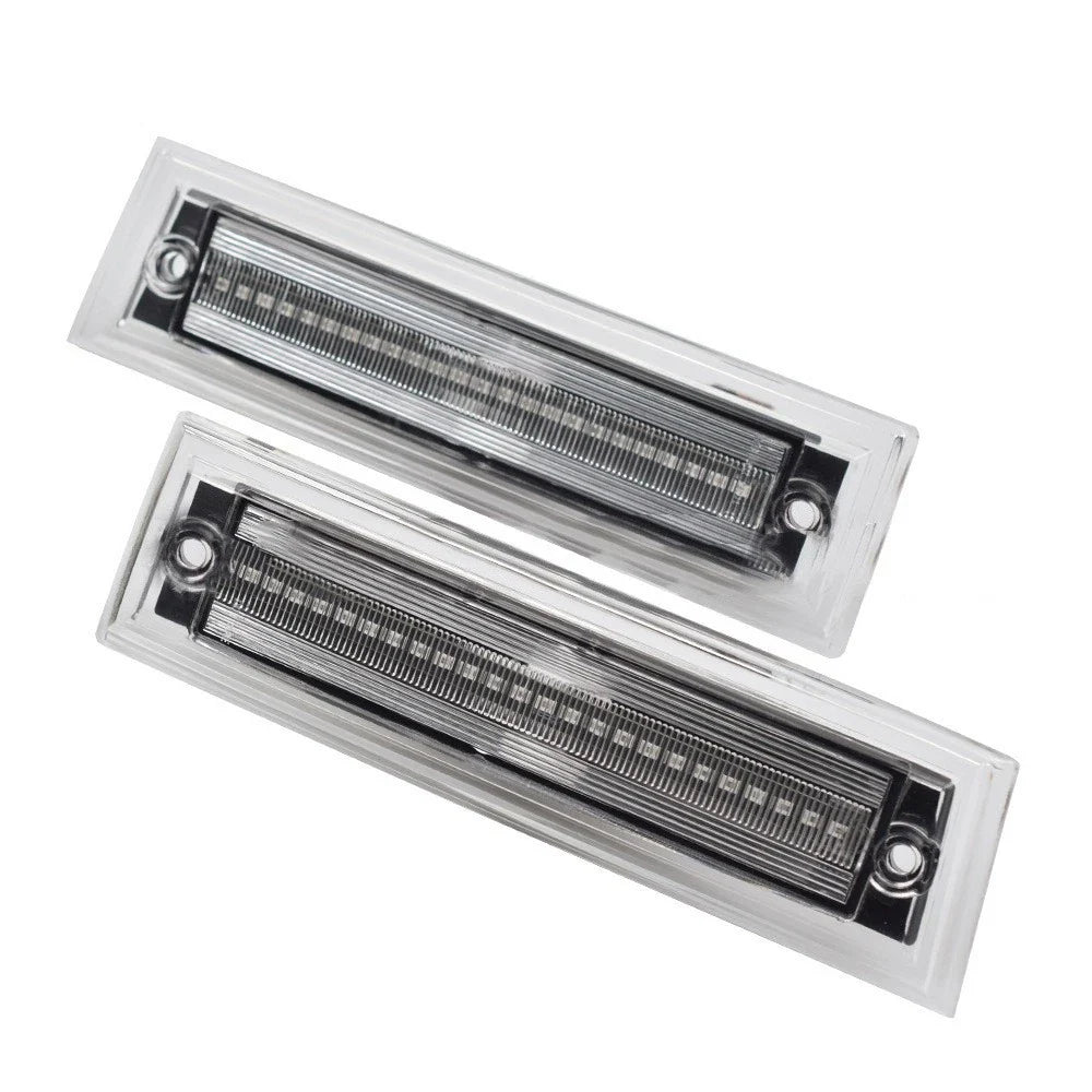 LED Side Marker Lights for Chevy C10 C20 C30 K10 K20 K30 Suburban (1973-1987)