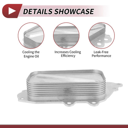 Engine Oil Cooler for Mercedes-Benz A-Class W169 (2004–2012) No.A6401800765