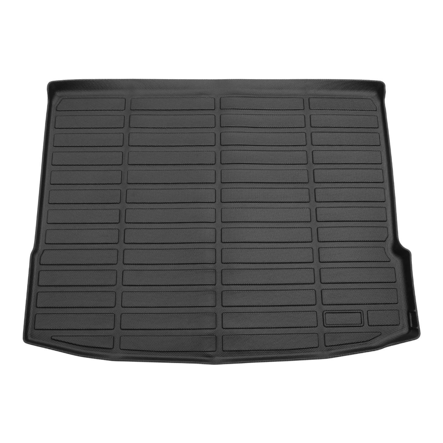 Cargo Liner Rear Trunk Mat for Hyundai Kona (2024–2025) TPE Long Grid Pattern