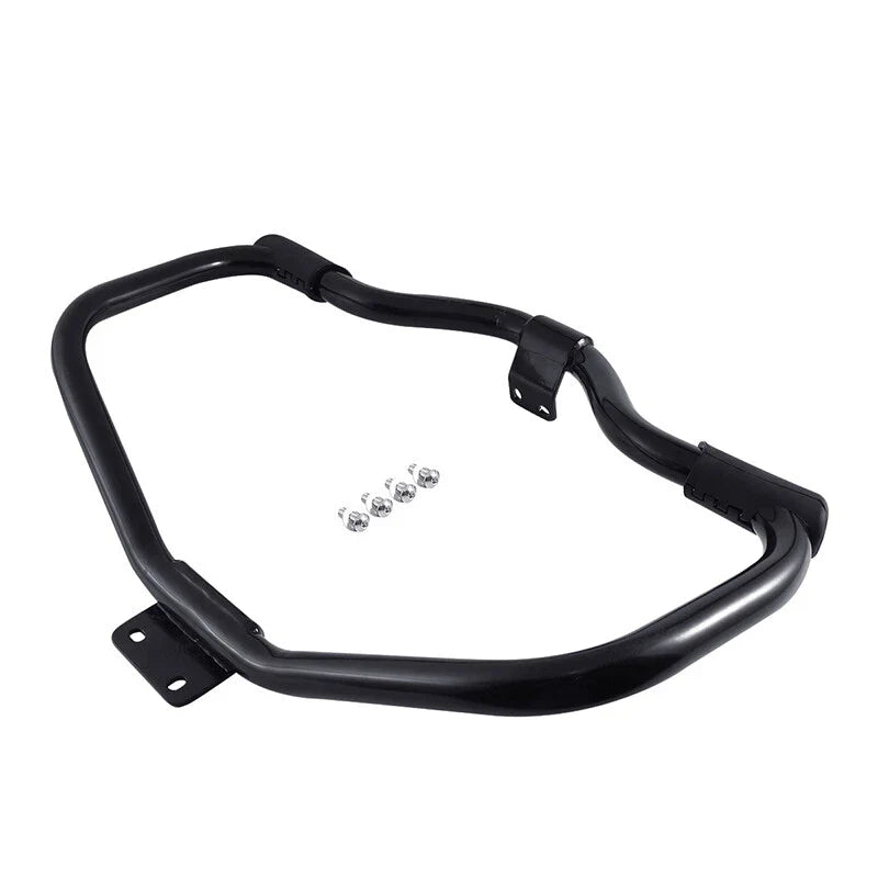 Chrome/Black Engine Guard Crash Bar for Harley Sportster (2004 - 2022)