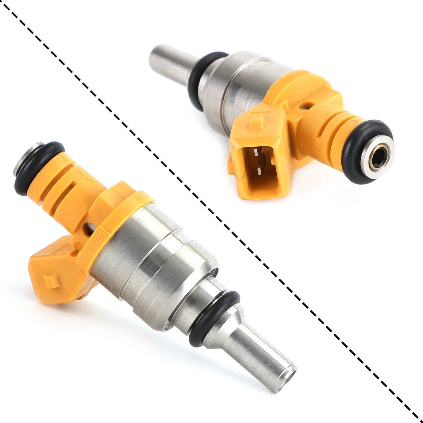 6AN Male Flare to 3/8" Transmission Cooler Quick Disconnect Adapter
