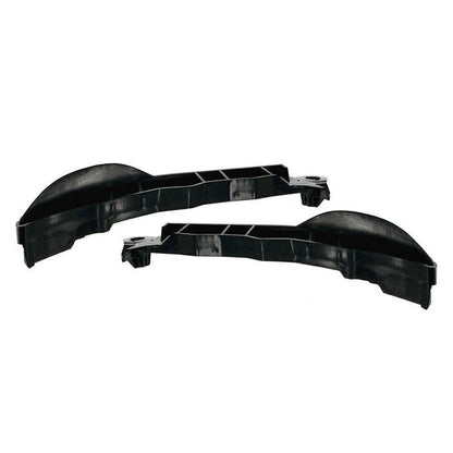 Front Bumper Lip Corner Splitters for BMW E90 E91 LCI M-Tech (2009–2013) Gloss Black