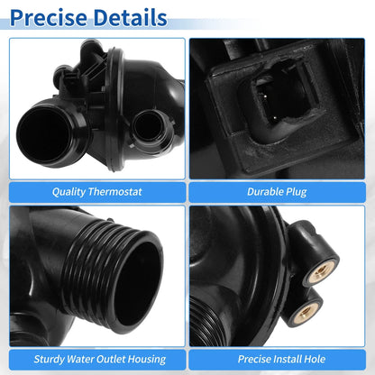 Engine Coolant Thermostat Housing Assembly for BMW 3-Series E90 (2005 - 2013)