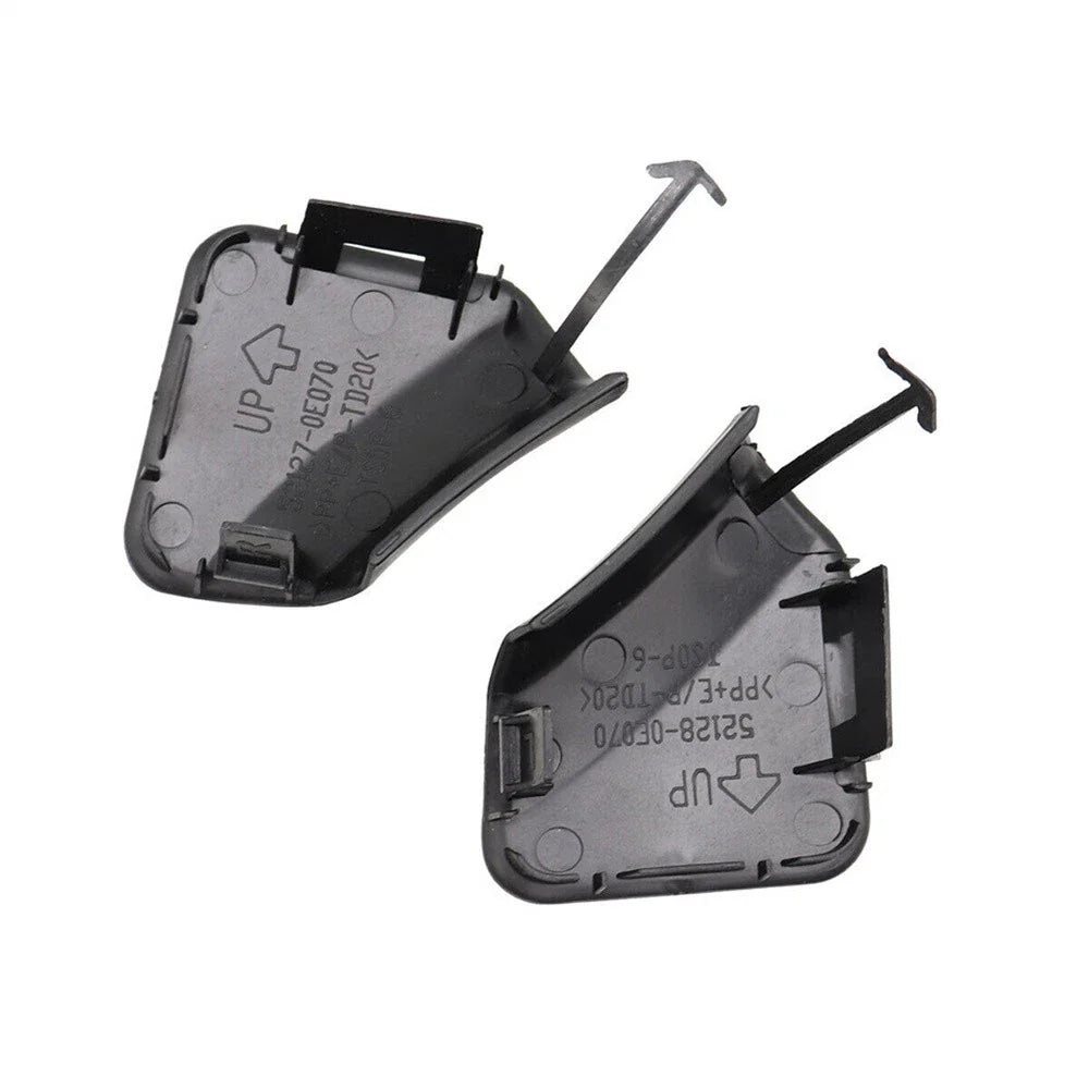 Car Front Bumper Tow Hook Cover Caps for Toyota Highlander (2011-2013)
