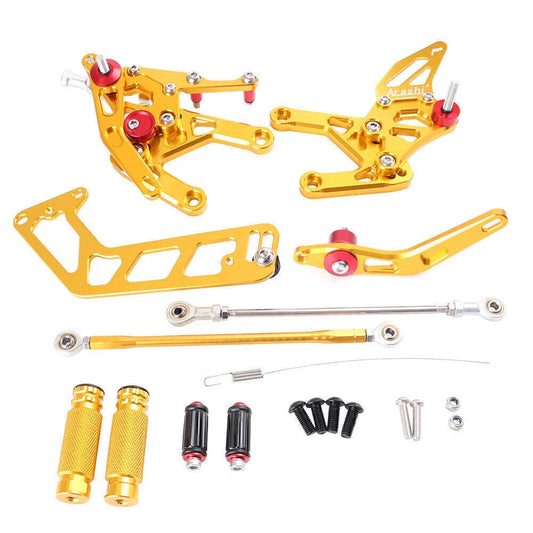 Adjustable Rearset Footpegs Kit for Yamaha MT-10, FZ-10 (2016-2017)