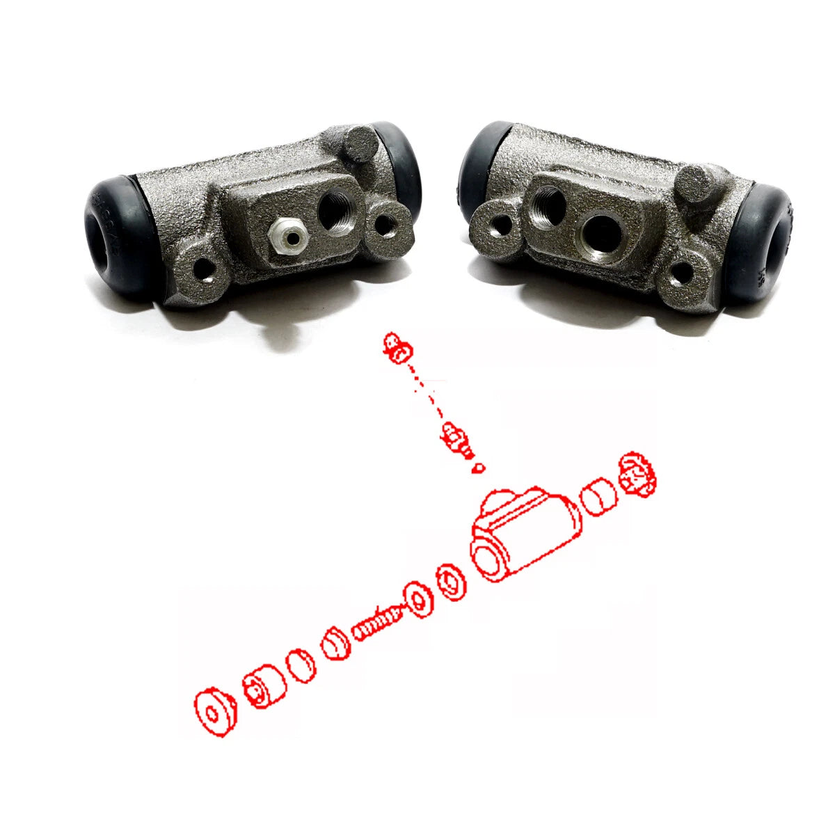 11/16 Rear Brake Cylinder for Mazda Bongo E1400 E1800 E2000 1983-1999