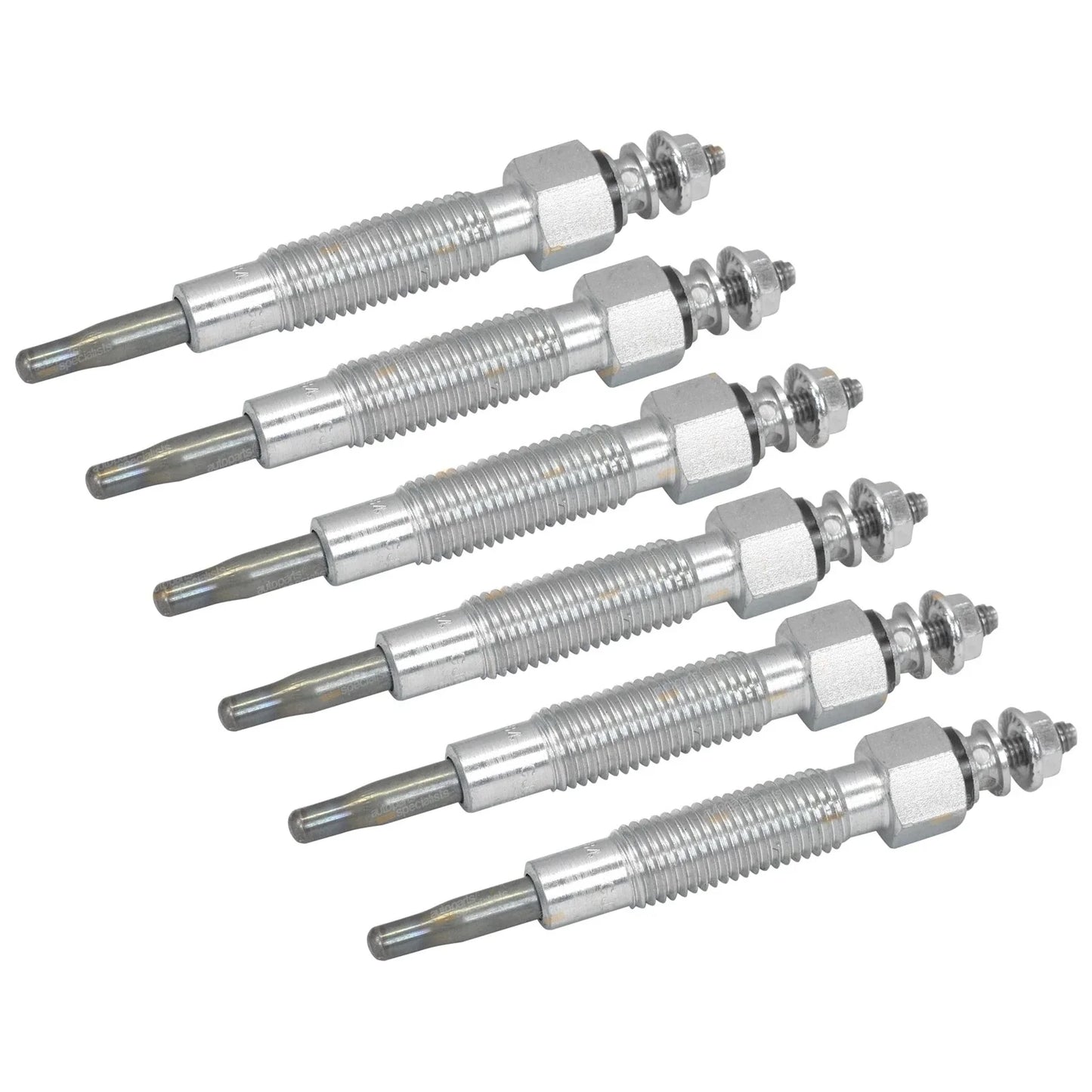 6 x 4.2L Glow Plug Set for Nissan GU Y61 Patrol Diesel TD42 TD42T Turbo Engine