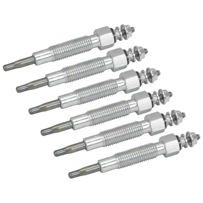 6 x 4.2L Glow Plug Set for Nissan GU Y61 Patrol Diesel TD42 TD42T Turbo Engine