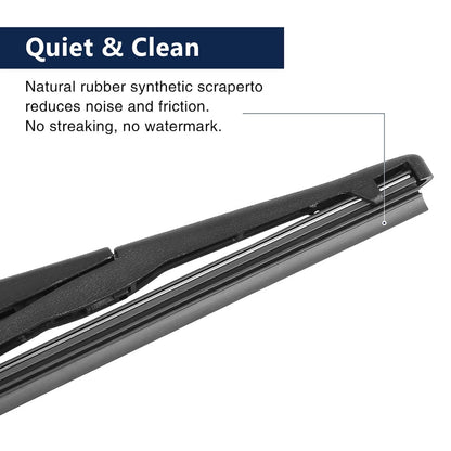 Set of 2 Rear Windshield Wiper Blade Arms for Ford Expedition (2009–2016)