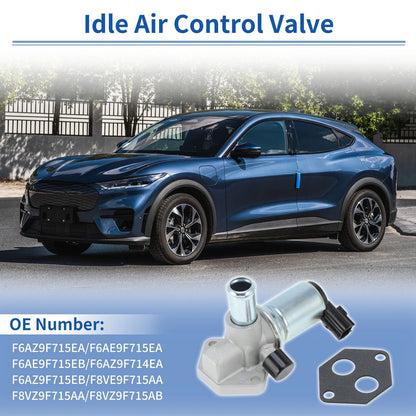 Idle Air Control Valve with Gasket for Ford Mustang (1996–2001) No.F6AZ9F715EA