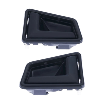 Set of 4 Black Door Handles for Suzuki Vitara (1988–1998)