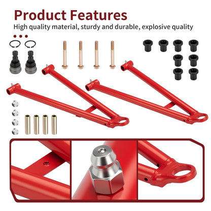 Set of 2 Front Lower A-Arms for Polaris Sportsman 1000 Touring (2015–2021)