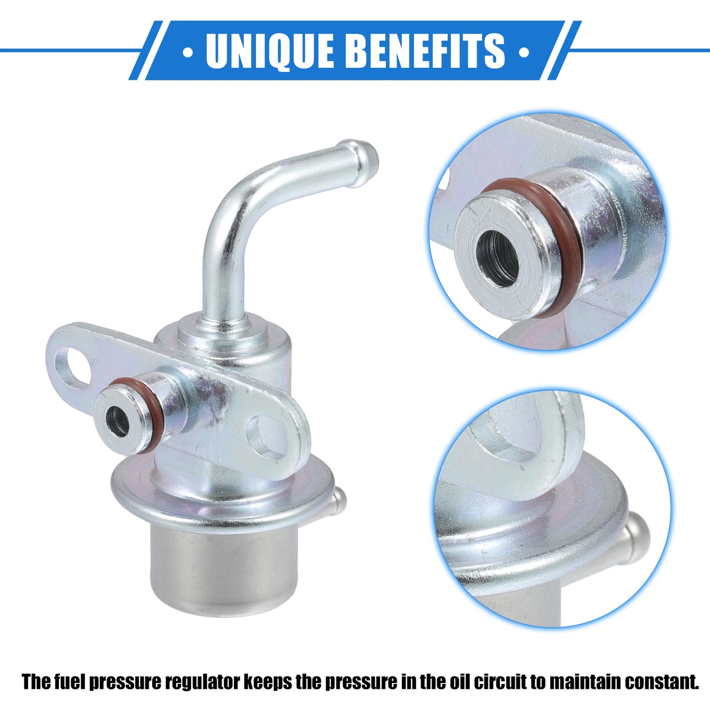 Fuel Injection Pressure Regulator No.MD148501 for Mitsubishi Mighty Max Montero (1983–1996)