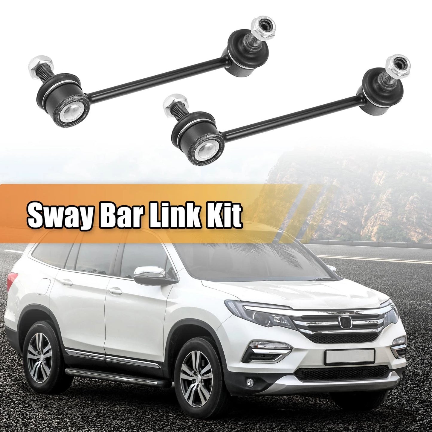 2X Rear Sway Bar Links K90716 K90717 for Honda Pilot (2003–2008)