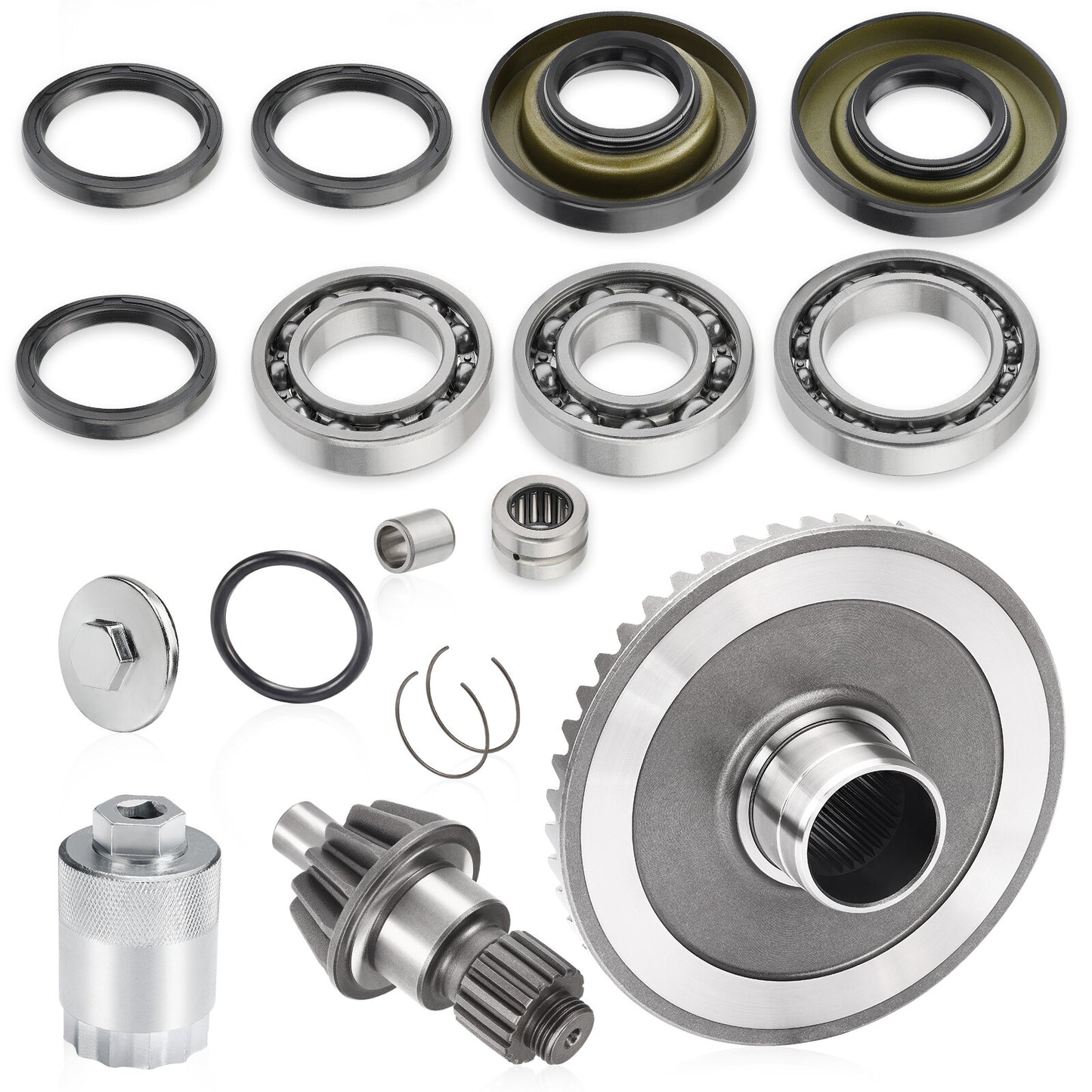 Rear Differential Ring Pinion Gear Bearings for Honda Recon 250 (2002–2014)