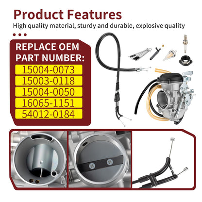 Carburetor Kit for Kawasaki KLR650 (2008–2018)