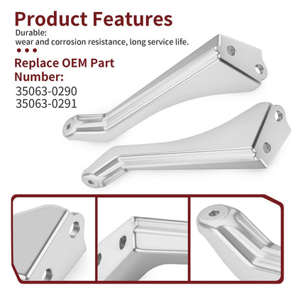 Rear Fender Bracket 2 x for Kawasaki KFX450R (2008–2014)