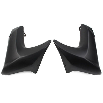 Matt Black Radiator Cap Fairing Compression Plate for KAWASAKI ER6N (2012-2016)