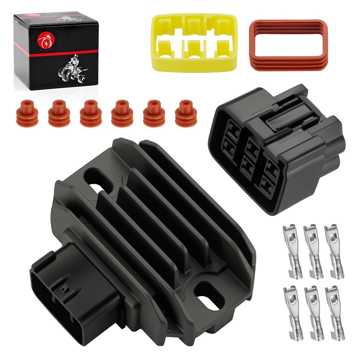 Voltage Regulator for Suzuki Ozark Z400 LT-Z250 LT-Z400 VanVan 200 (2002–2008)