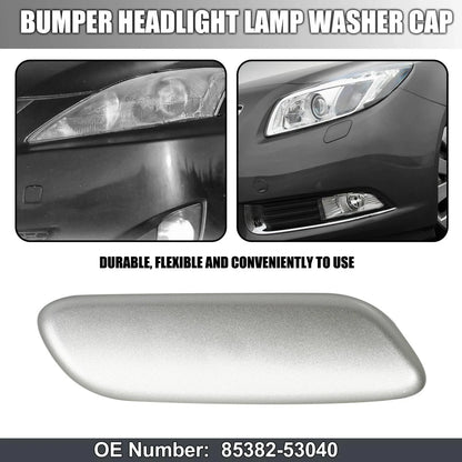 Right Headlight Nozzle Cover for LEXUS IS250 IS300 (2006-2008) Silver Tone