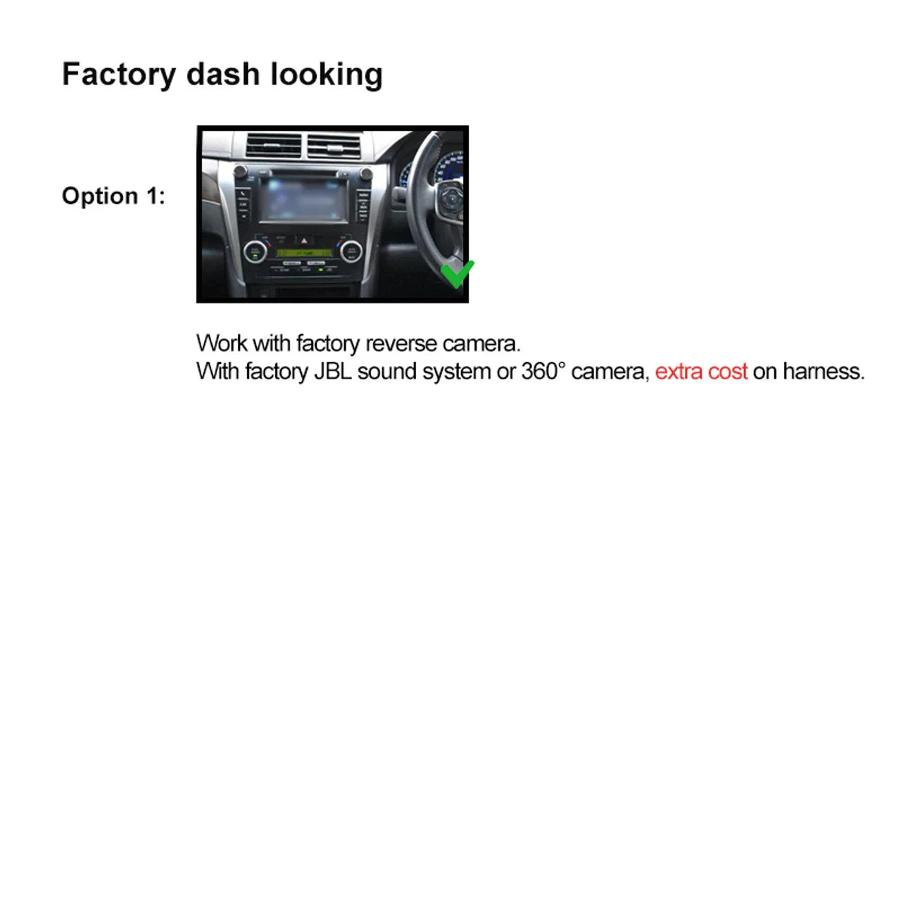 4-64GB Apple CarPlay Android Auto BT Radio for Toyota Aurion (2012-2014)