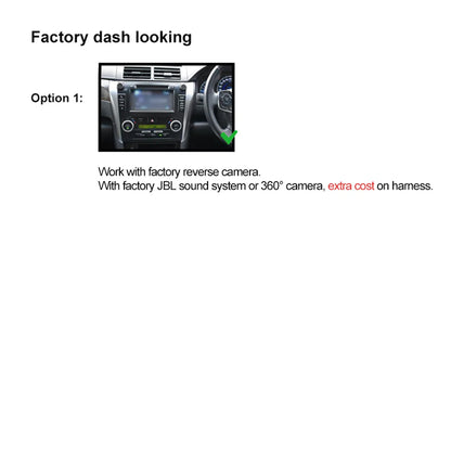 4-64GB Apple CarPlay Android Auto BT Radio for Toyota Aurion (2012-2014)
