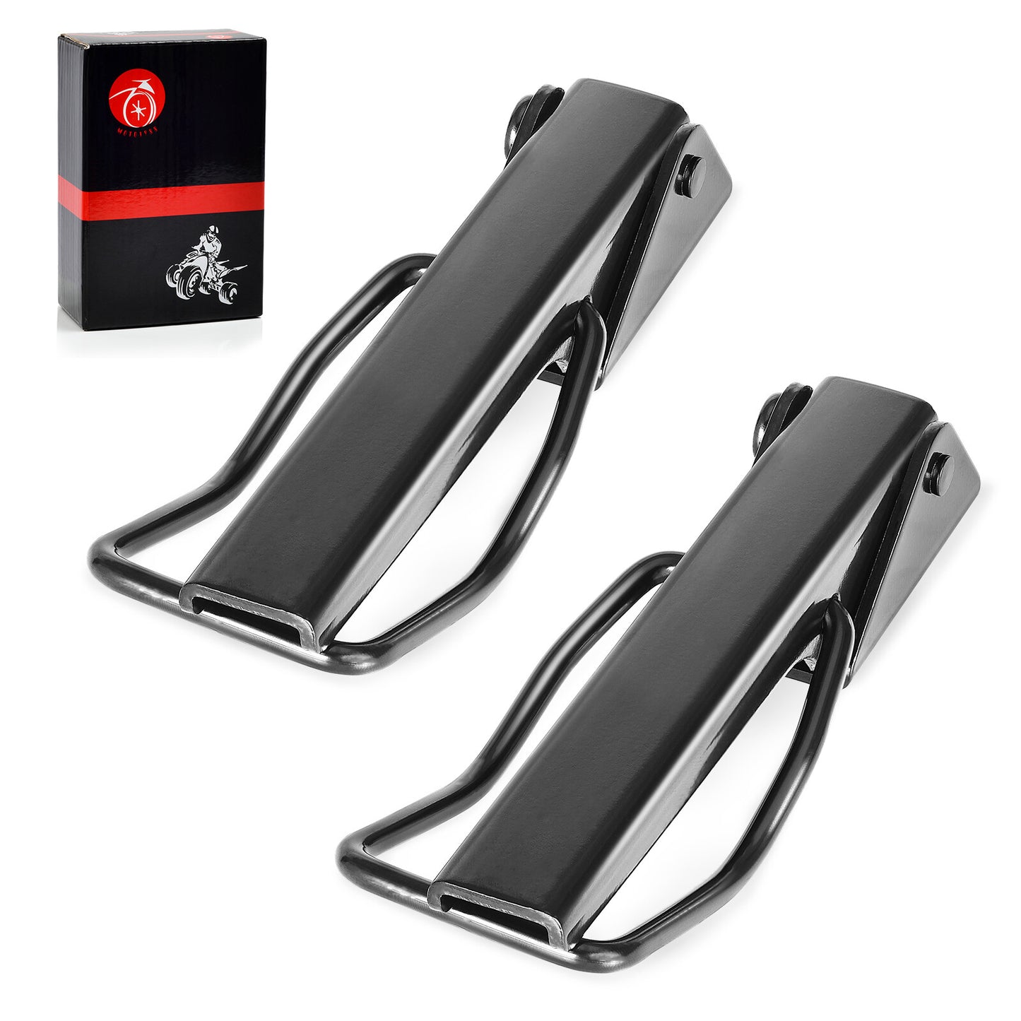 2X Rear Tail Gate Latch for Yamaha Rhino 450 660 700 (2004–2018)