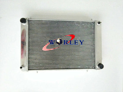 62MM Aluminum Radiator with Fan for Triumph TR8 (1978–1981)