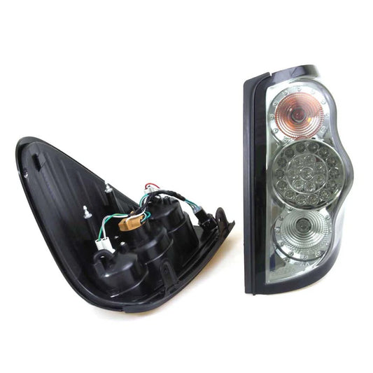 Rear LED Tail Light Light  Smoke Black for Mitsubishi L200 Triton 2005-2015