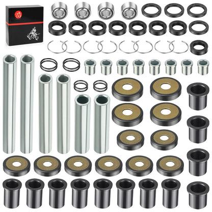 Rear U/L A-arm Bushing Shaft Kit 2 x Honda Rincon TRX650 TRX680 (2003–2013)