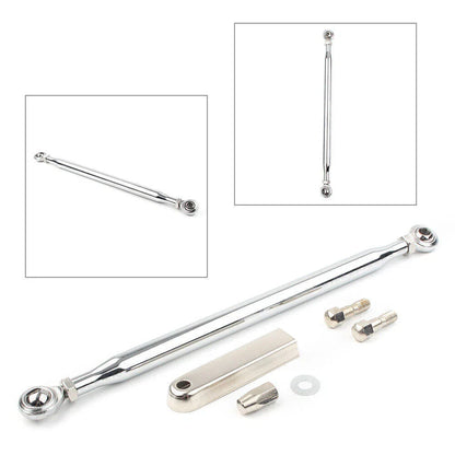 Chrome Round Shift Linkage Shifter for Harley Tour Glide Electra Glide Road King