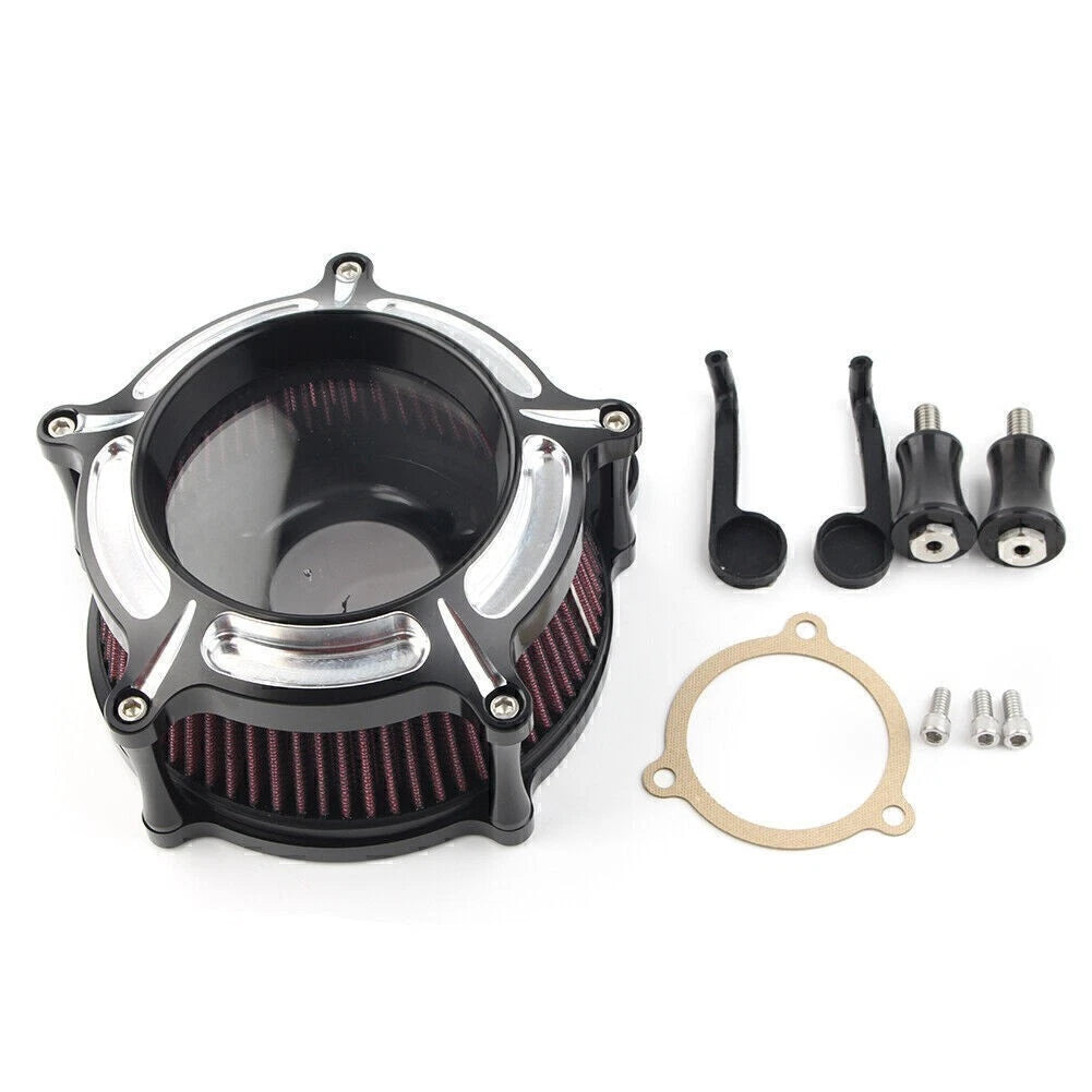 8.5" Pullback Handlebar Riser Top Clamp for Harley Dyna Switchback Street Bob