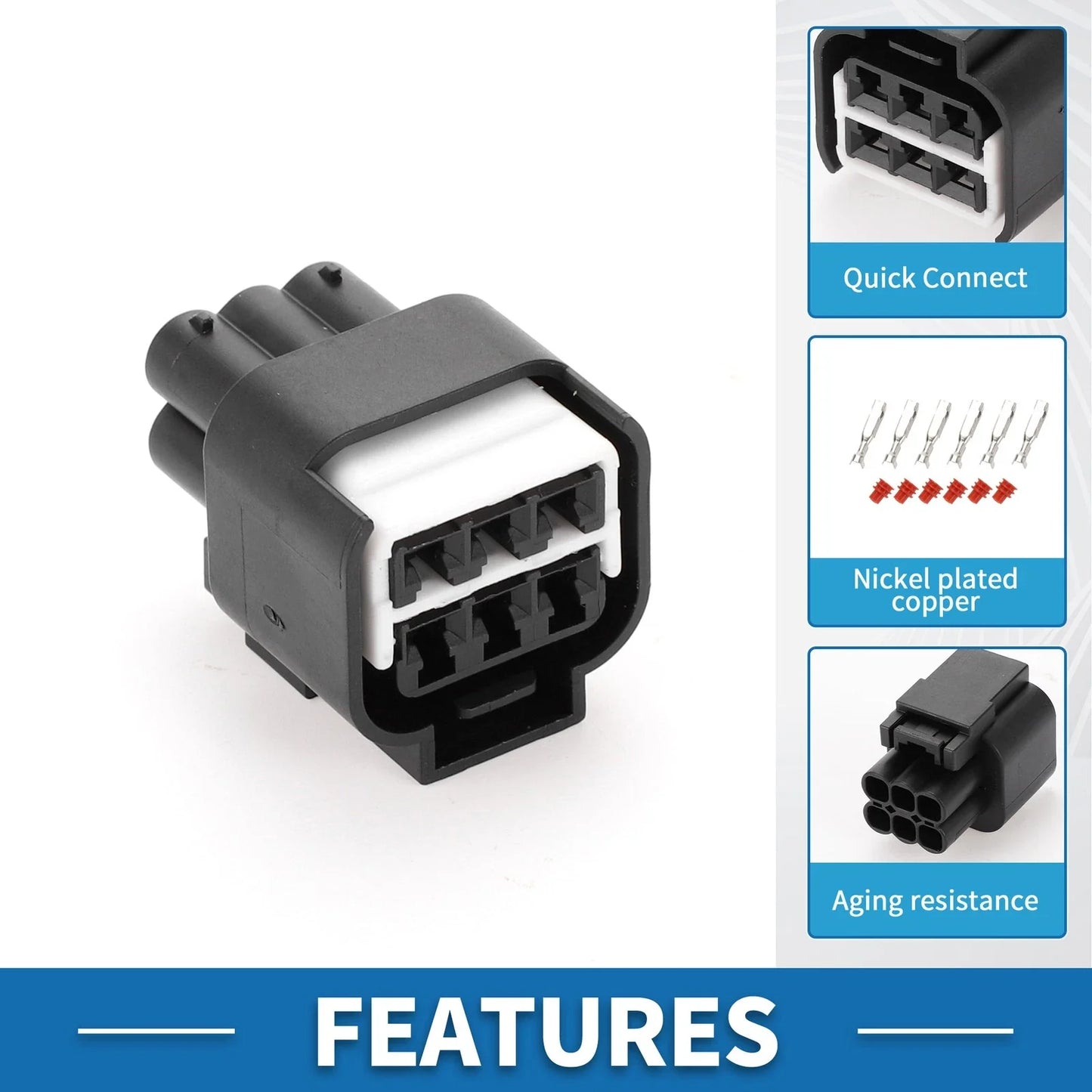 Throttle Pedal Sensor Connector Plug for BMW & Mercedes-Benz