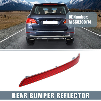 Rear Right Bumper Reflector No.A1668200174 for Mercedes-Benz ML350 (2012–2015)