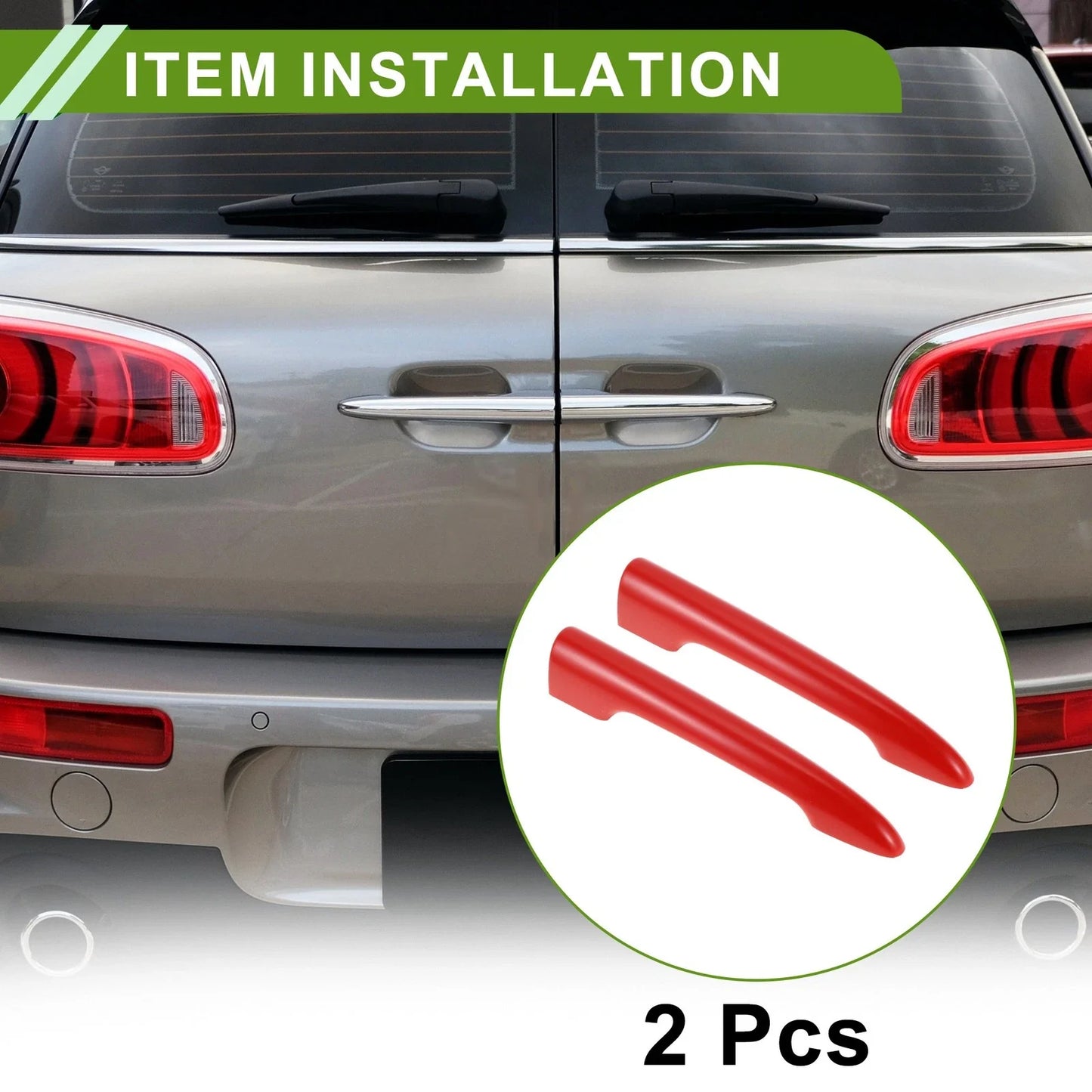 Tailgate Handle Cover for BMW Mini Cooper F54 Clubman Red