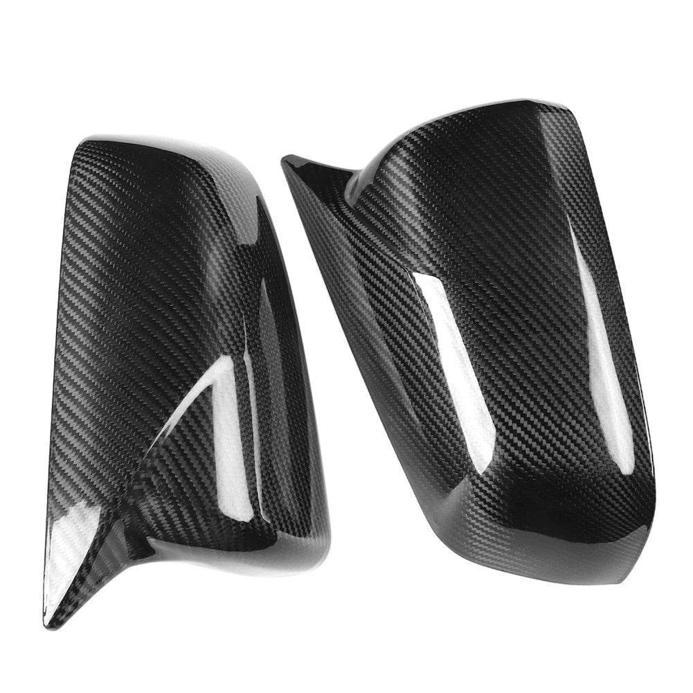 Carbon Fiber Rearview Mirror Cover Cap for Mitsubishi Lancer X (2008–2012)