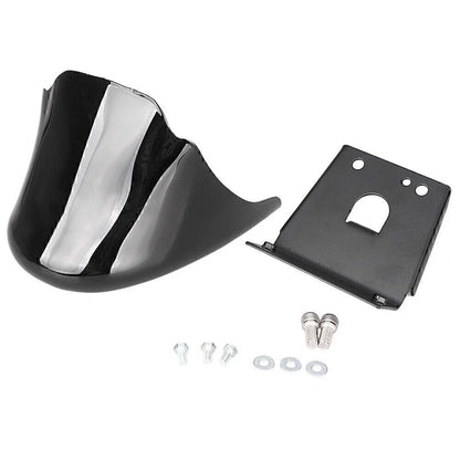 Gloss Black Front Lower Spoiler Chin for Harley Sportster XL883 XL1200 (2004-2023)