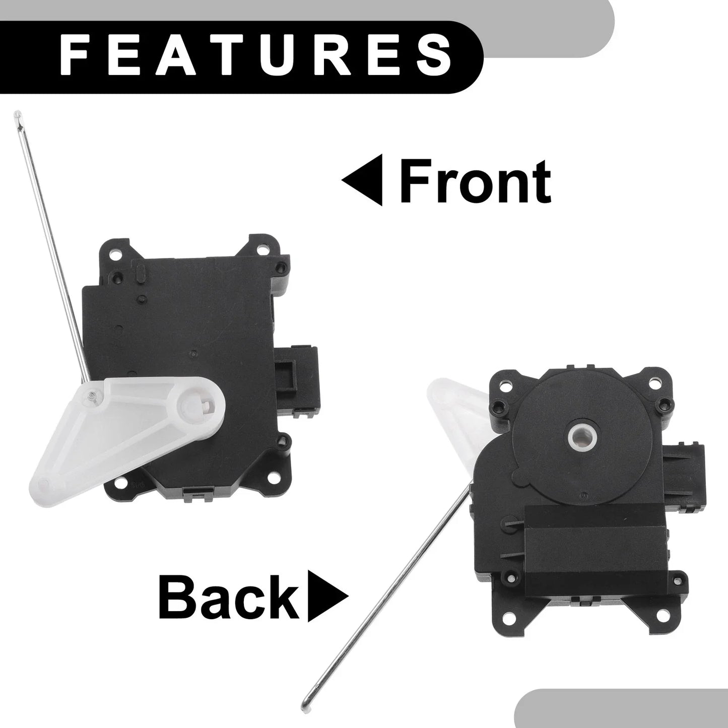 2 x No.79160S0XA01 HVAC Heater Blend Door Actuator for Honda Odyssey (2002-2004)