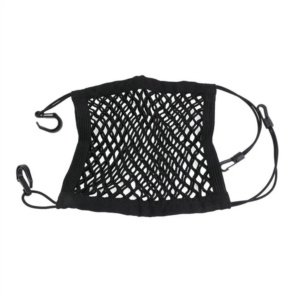 Cargo Net Tool for Motorcycle Bike Car Hook Hold Bag Mesh Plastic Hooks