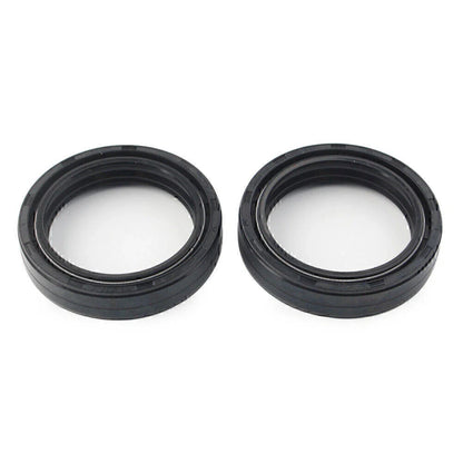 Black 48x60mm Motorcycle Front Fork Damper Shock Absorber Oil Seal