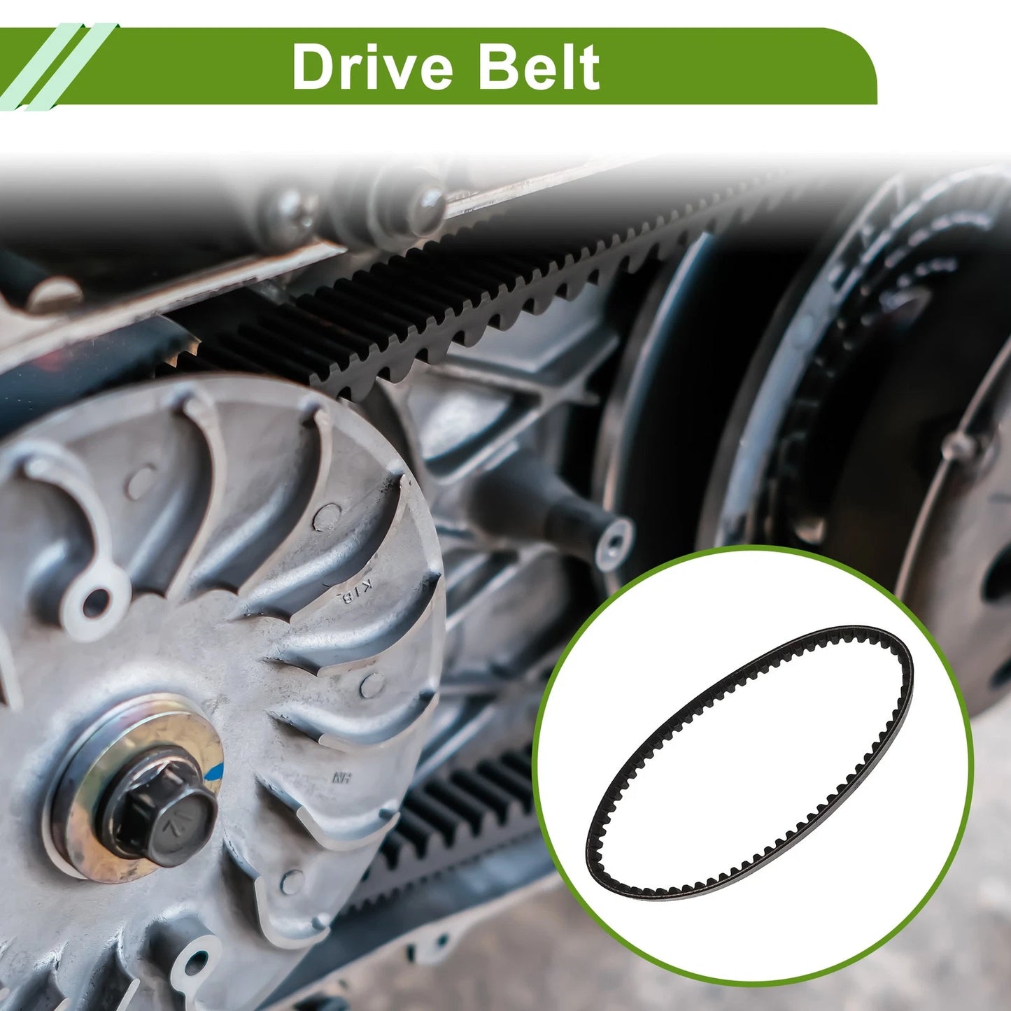 Drive Belt V-Belt for Honda DJ-1/R (AF12) Motorcycle (1980–1985)