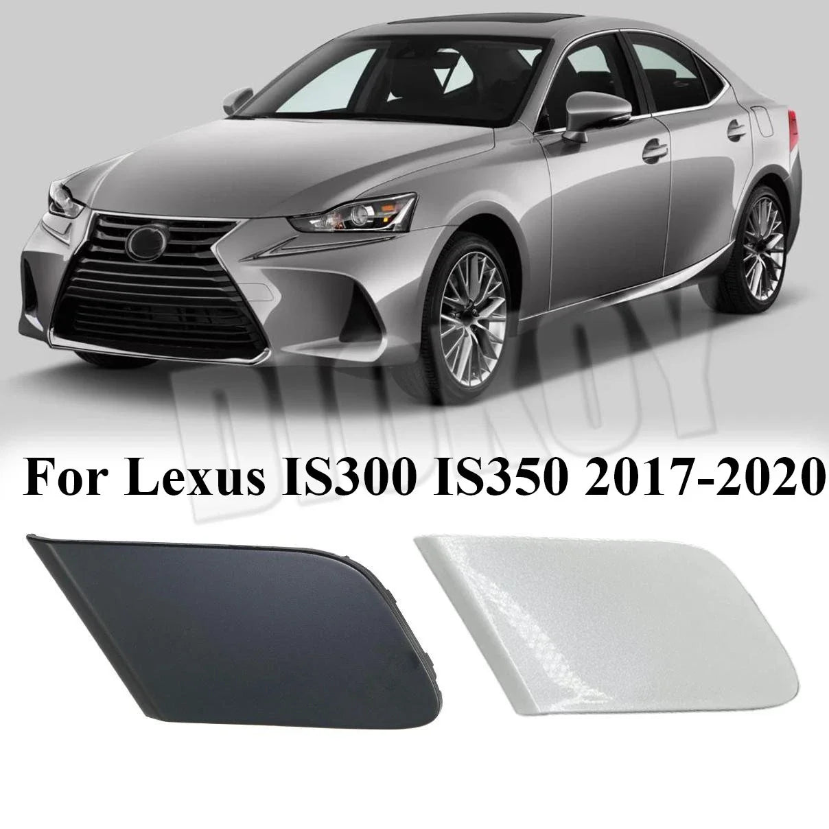 Tow Hook Hole Cover Cap for Lexus IS300 IS350 (2017–2020)