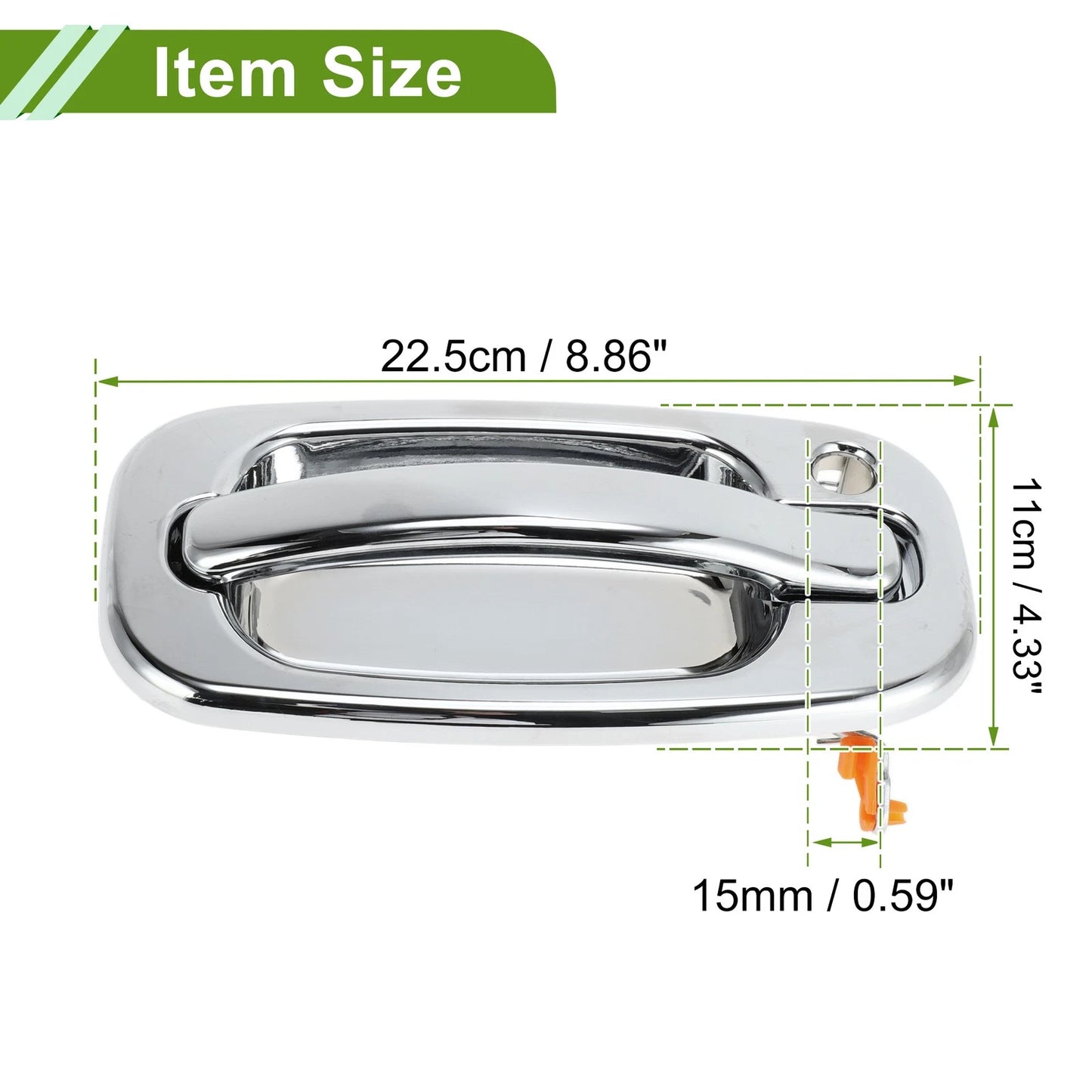 Exterior Door Handle for Chevrolet GMC (15034986) Front Right