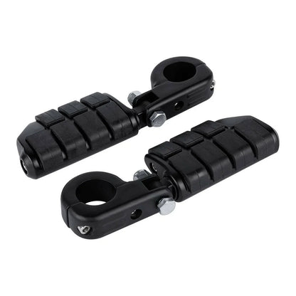 Matte Black 32mm Highway Engine Guard Footpegs for Harley Dyna Sportster