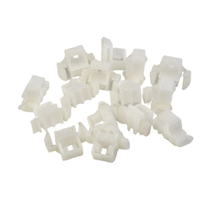 30x Brackets Clips Planking for Mercedes Sacco 190 W201 W124 A124 (1977–1995)